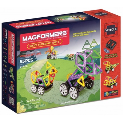  Magformers Zoo Racing Set 55  -      - Amigomed.ru