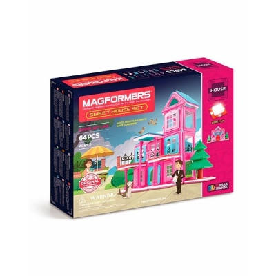  Magformers Sweet House Set 64  -      - Amigomed.ru