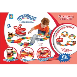 Сборная модель 1 TOY Пожарная станция