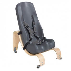 Стабилизирующее сиденье Special Tomato Sitter Seat (деревянная база на колесах, серое)