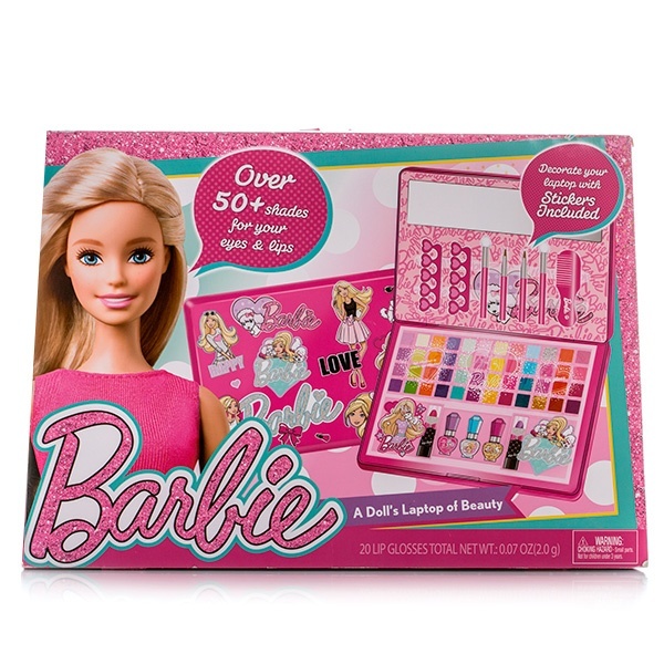 Большой набор детской декоративной косметики Markwins Barbie (в кейсе ...