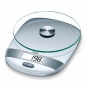 Кухонные электронные весы Beurer KS31 silver