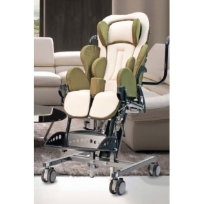 Кресло-коляска Otto Bock Кимба Нео (р-р 1) комнатная рама зелено-серое