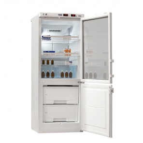 Холодильник Pozis ХФД-280 (дверь стекло/металл)