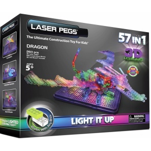 Конструктор Laser Pegs Дракон