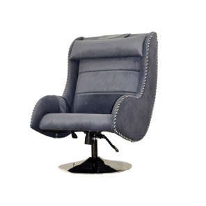 Массажное кресло EGO Max Comfort EG-3003 Light (велюр) серое