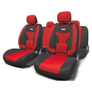 Накидка Comfort Extra ECO-1105 BK/RD (M)
