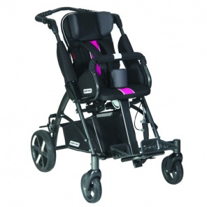 Кресло-коляска Patron Tom 5 Clipper черный/розовый