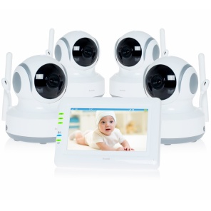 Видеоняня Ramili Baby RV1000X4 (в комплекте 4 камеры)