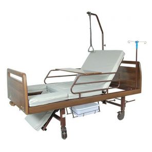 Медицинская кровать Мед-Мос YG-6 (ММ-2124Н-12) + матрас