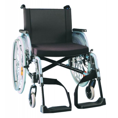 Кресло-коляска Otto Bock Старт XXL серебро, пневмоколеса - купить по специальной цене в интернет-магазине Amigomed.ru