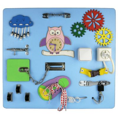 Головоломка Midzumi Busyboard Sovushka (голубая) - купить по специальной цене в интернет-магазине Amigomed.ru