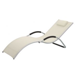 Шезлонг Garden Way Brigo 770505 кремовый