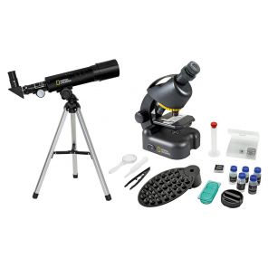 Телескоп Bresser National Geographic телескоп 50/360 AZ, микроскоп 40–640x