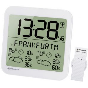 Гигрометр Bresser MyTime Meteotime LCD белая
