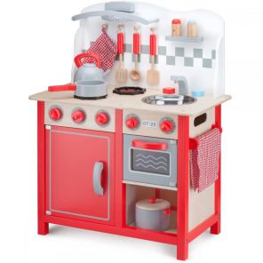 Детская кухня New Classic Toys Bon Appetit Deluxe красная (11060)