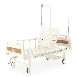 Медицинская кровать Мед-Мос Е-17В (MМ-1014Д-05) с матрасом