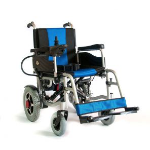 Кресло-коляска Мега-Оптим PR110 A-46 синяя