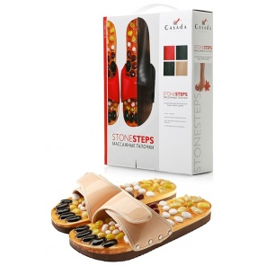 Тапочки Casada STEP-STONES шампань S(38)